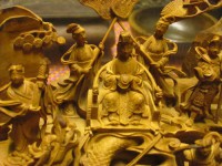 正印度老三精雕媽祖出巡